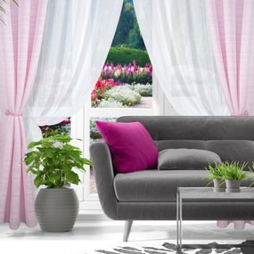 DEKORAČNÁ OBLIEČKA NA VANKÚŠ ANTYD 40X40 CM SVETLOHNEDÁ