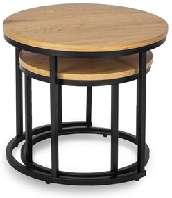 PROXIMA.store - Set konferenčných stolíkov DELIA VEĽKOSŤ: MINI