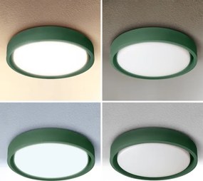 Brilagi - stmievateľné LED svietidlo MATTEO LED/48W/230V 3000–6500 K, priemer 41 cm, zelené, vrátane diaľkového ovládania