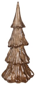 Bronzový svietiaci vianočný stromček Led Tree - Ø 14*33 cm