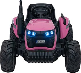 Ramiz Detský traktor GROW 1804 ružový