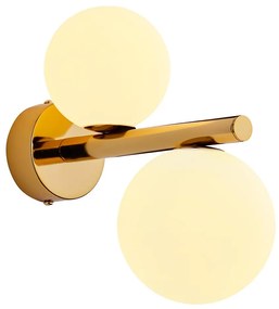 Jupiter 1923 - Nástenné svietidlo TAIDA 2xG9/40W/230V mosadz