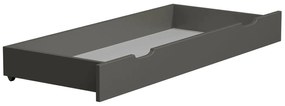 Borovice šuplík pod postel 150 cm masiv šedá
