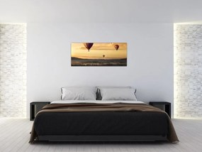 Obraz - lietajúce balóny (120x50 cm)
