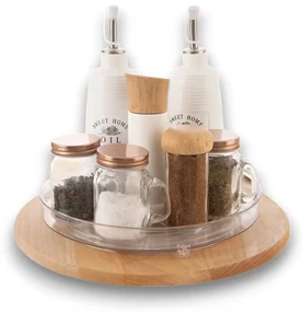 Otočný organizér LAZY SUSAN Orion - nízky 3,5 cm / pr. 26,5 cm