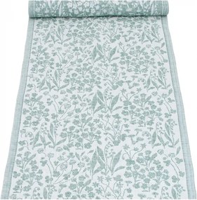 Ľanový běhúň Niitty 46x150, aspen green Lapuan Kankurit