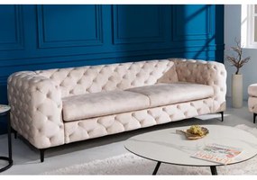 Sedacia súprava 42641 235cm Modern Barock Zamat Champagner  - Komfort-nábytok