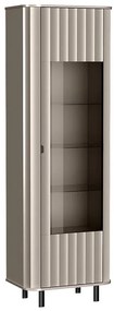 Vitrína Novado 4nv Clay Gray