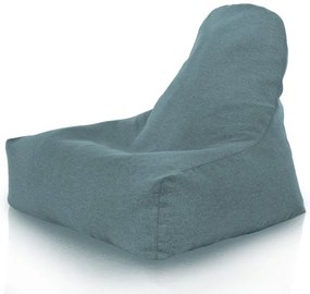 Kreslo Bali melanž tyrkysové