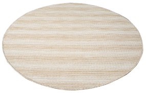 Dekorstudio Šnúrkový okrúhly koberec PALM 3471 - béžový Priemer koberca: 120cm
