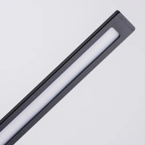 BRILAGI - LED stmievateľná dotyková stolová lampa s bezdrôtovým QI nabíjaním LED/7W/5V 3000/4000/6000K čierna