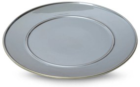 DEKORAČNÝ KERAMICKÝ TANIER SIMONA4 (01) (FI) 30 CM OLIVOVÝ