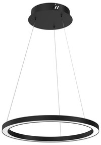 Milagro LED Luster na lanku GALAXIA LED/26W/230V čierna MI2030