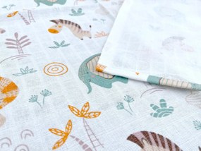 Bavlnená plienka Zoo | 90x100