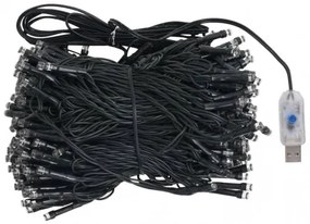vidaXL Vianočná girlanda s LED a súpravou gulí zelená 20 m PVC-