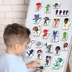 LEAN Toys PJ Masks sada magnetov ME 5031-31