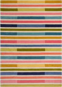 200x290 Ručne všívaný kusový koberec Illusion Piano Pink/Multi