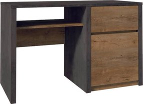 Písací stôl Gala nábytok MONTANA B1 lefkas ciemny/smooth grey