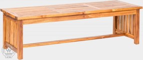 FaKOPA s. r. o. ROSALINE - originálny konferenčný stolík z teaku 170 x 65 cm, teak