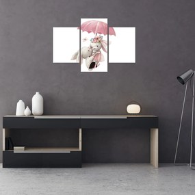 Obraz - Akvarelové zvieratko N⁰3 (90x60 cm)
