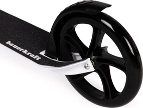 Bauerkraft Skladacia mestská kolobežka pre deti a mládež, 200 mm kolesá, nastav. riadidlá 95–105 cm