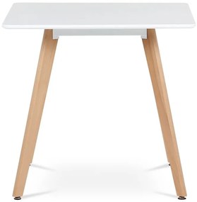 Autronic BONTEC Jedálenský stôl 80x80cm, mdf DT-312 WT Farba: Biela