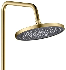 Rea Marco, sprchový set s vaňovou výlevkou, zlatá matná, REA-P8548