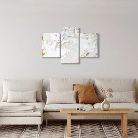 Obraz - Olejový papier s mramorovým designom (90x60 cm)