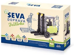 CreativeToys Stavebnica Seva klasik – Vysokozdvižný vozík