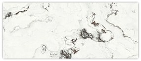 Obraz - Biely mramor (120x50 cm)
