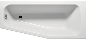 Kúpeľňová vaňa Lisa ľavá biela 160x70 cm