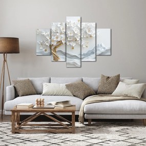 Obraz – 3D elegantný strom života (150x105 cm)