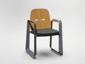 CH Záhradná hliníková stolička Thompson