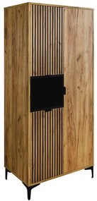 Skriňa Margo 3D craft zlatá