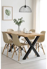 Jedálenský stôl ROBUL 200 natural