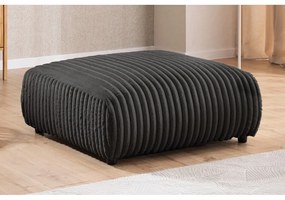 Tmavosivá menčestrová podnožka Justin – Ropez