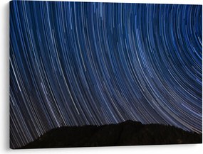 Obraz nočných hviezd a oblohy (70x50 cm)