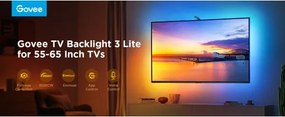 Govee - TV Backlight 3 Lite TV 55-65" SMART LED podsvietenie RGBICW Wi-Fi IP67 +DO