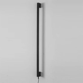Toolight Toolight, LED nástenné svietidlo 100cm, 15W, 3000K, LHJ064-W, čierna matná, OSW-60033