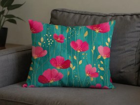 Bavlnená obliečka na vankúš VIVIDELLE POLY 50x70 cm, zelená