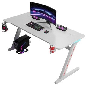 Herný stôl BG04 biely 140 cm