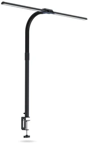 Stolná LED lampa FILO, svorka, USB, diaľkový ovládač