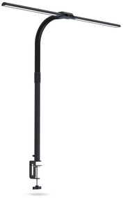 Stolná LED lampa FILO, svorka, USB, diaľkový ovládač
