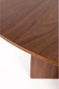 Okrúhly jedálenský stôl v dekore orecha ø 120 cm Laurent – White Label