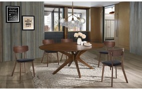 Jedálenská stolička z orechového dreva Tomasucci Varm