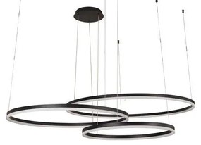 LED Stmievateľný luster na lanku LED/170W/230V 3000-6500K + diaľkové ovládanie