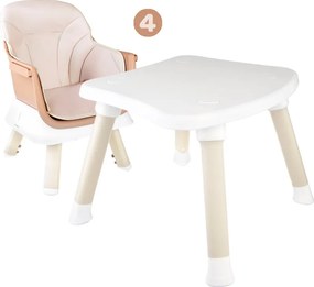 JOKOMISIADA Detská stolička na kŕmenie, sada 6 v 1 ZA4142