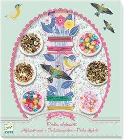 Djeco Sada na výrobu šperkov: Náramky Abeceda