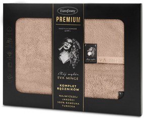 FROTÉ UTERÁK EVA MINGE VENUS SADA 1KS 30X50 CM, 1KS 50X90 CM, 1KS 70X140 CM PUDROVÁ