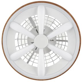 Brilliant - LED RGBW Stmievateľný stropný ventilátor GAIANO LED/24W/230V + DO